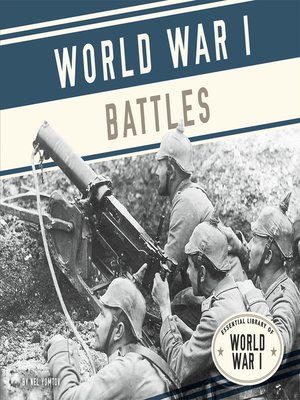 cover image of World War I Battles
